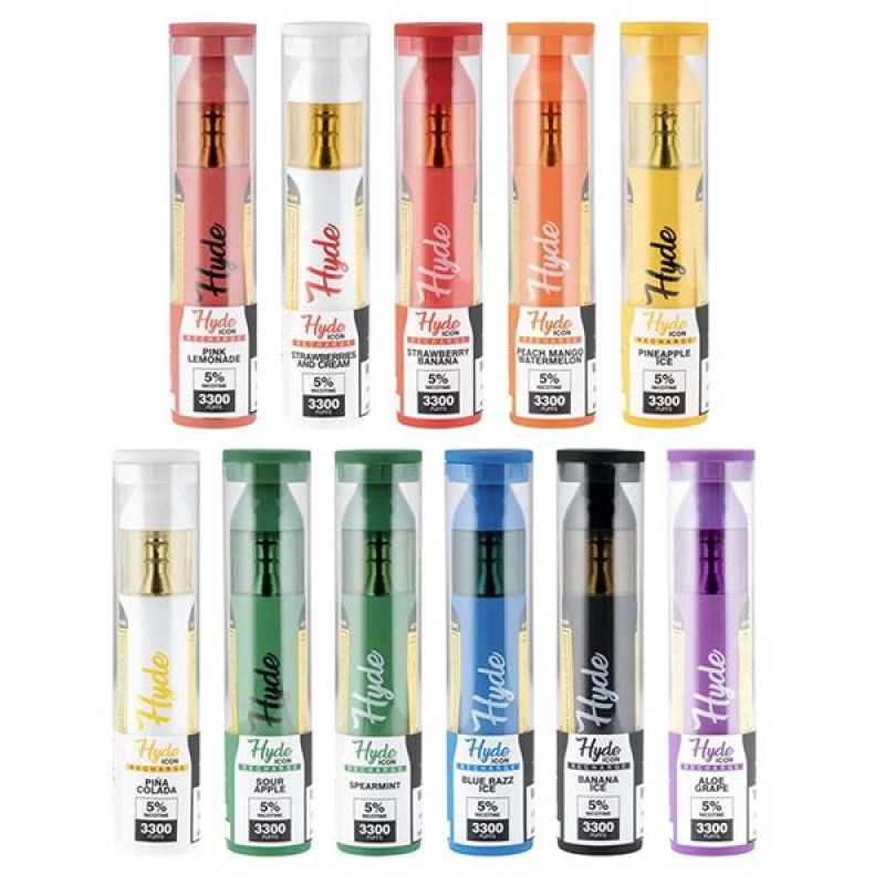 Hyde Icon Recharge Disposable Device (Individual) - 3300 Puffs