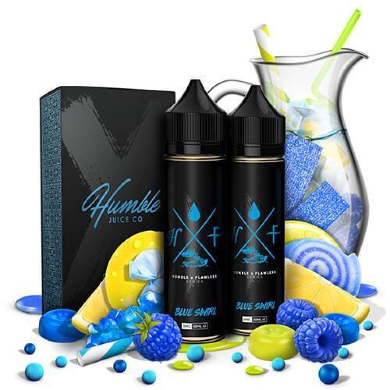 HUMBLE X FLAWLESS | Blue Swirl 120ML eLiquid