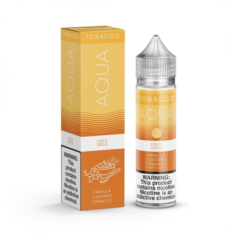 Gold by AQUA Tobacco E-Juice 60ml