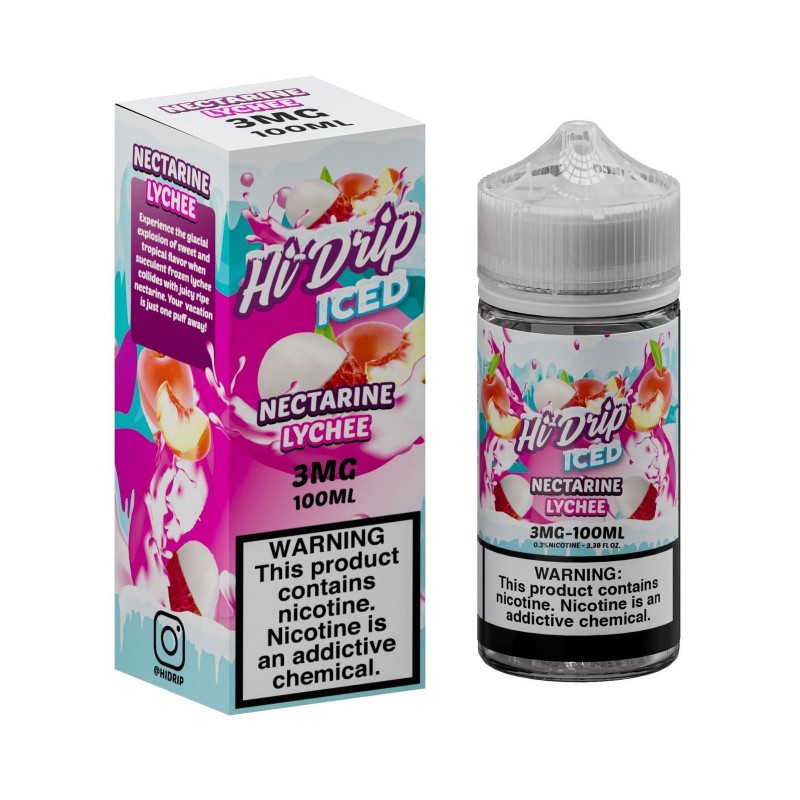 Iced Nectarine Lychee by Hi-Drip E-Juice 100ml