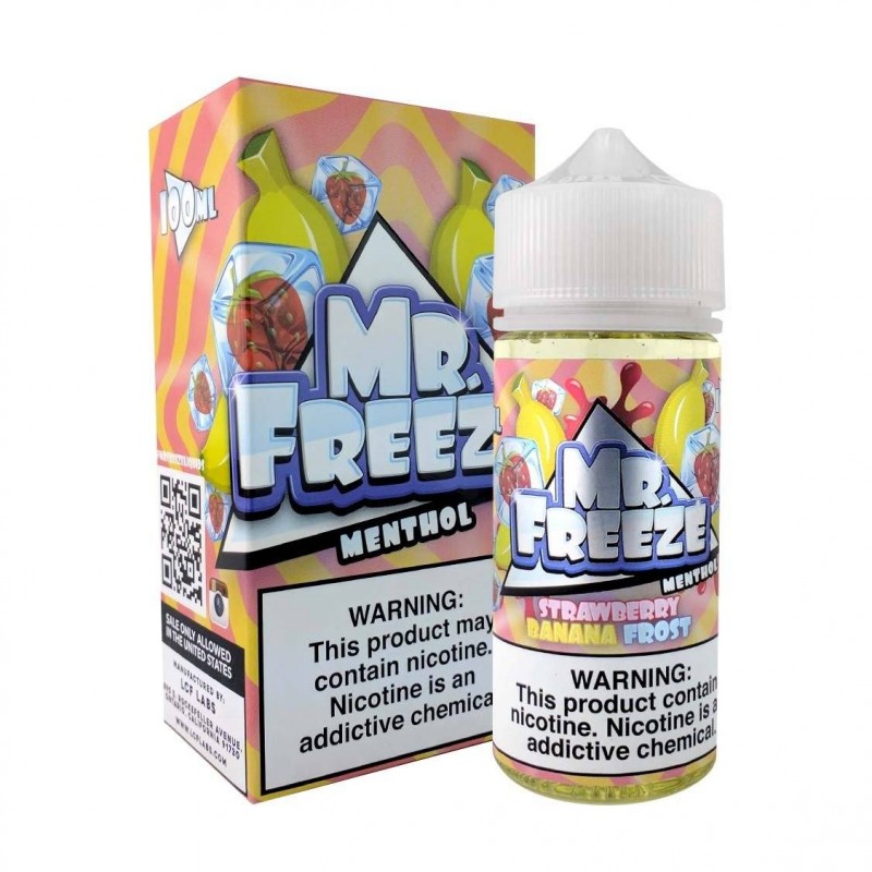 Strawberry Banana Frost by Mr. Freeze Menthol 100m...