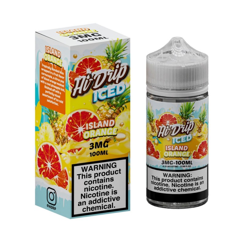 Iced Blood Orange Pineapple by Hi-Drip E-Juice 100...