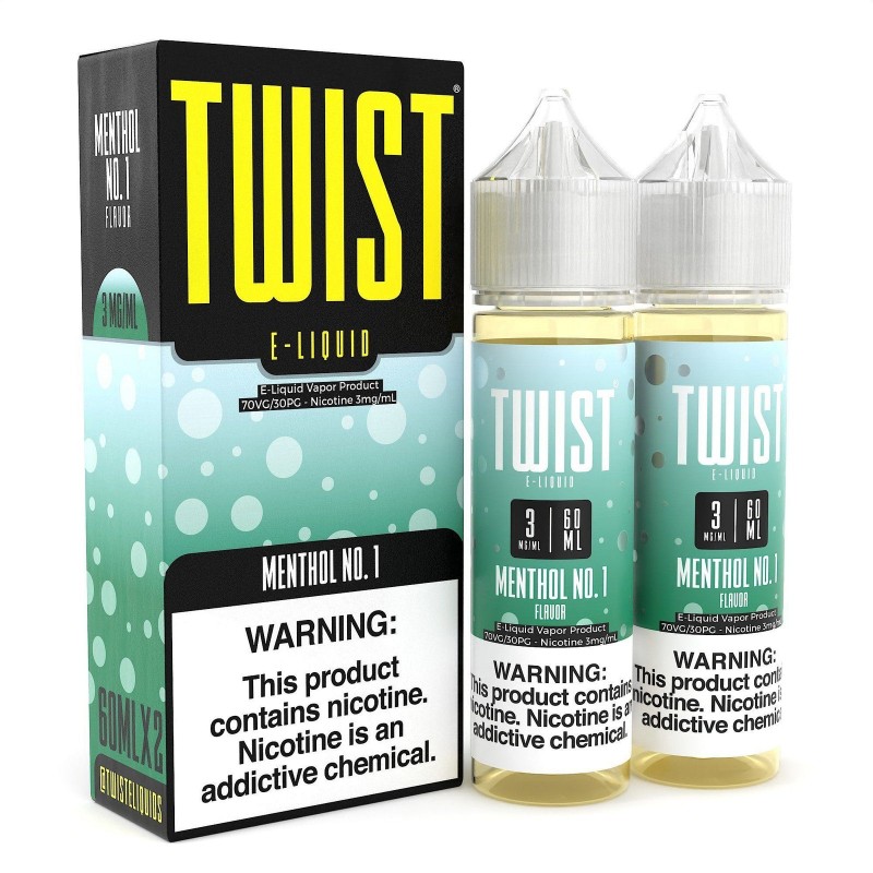 Menthol No.1 by Twist E-Liquids 120ml