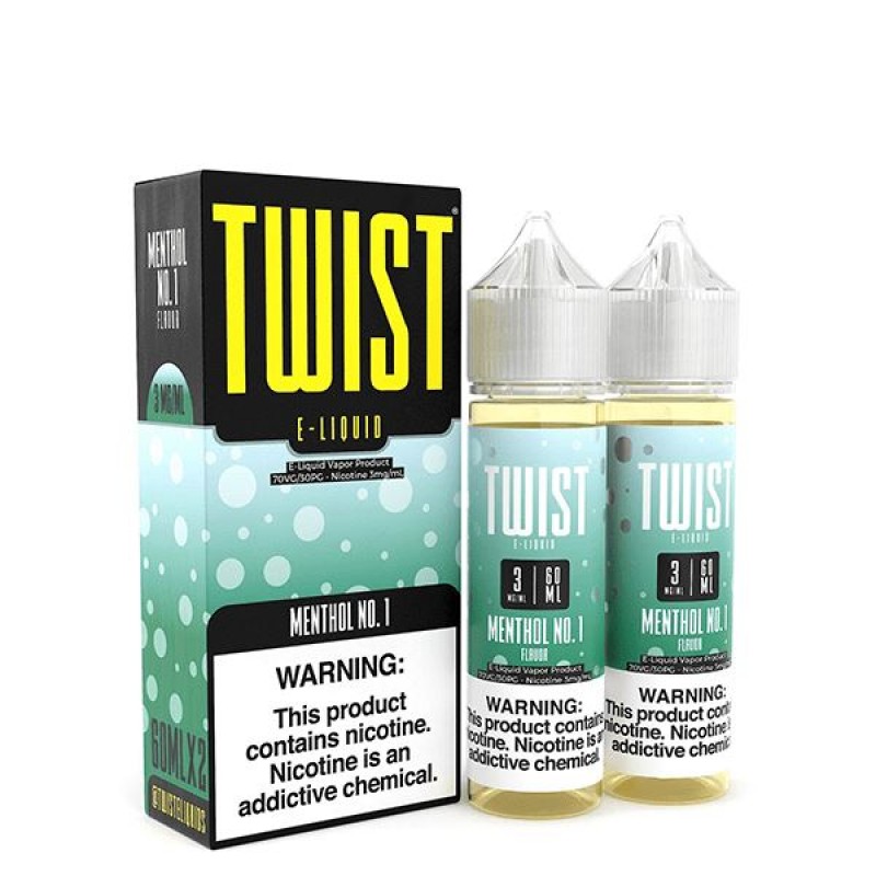 Menthol No.1 by Twist E-Liquids 120ml