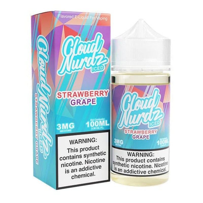 Strawberry Grape Iced by Cloud Nurdz TFN 100ml