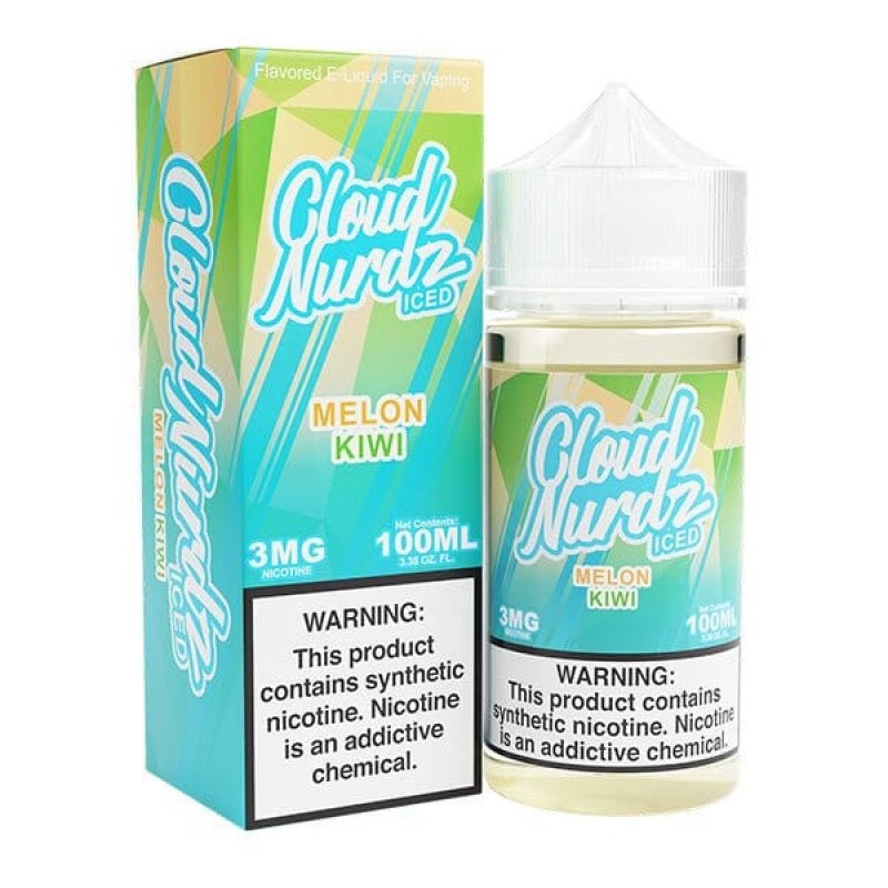 Melon Kiwi ICED by Cloud Nurdz TFN 100ml