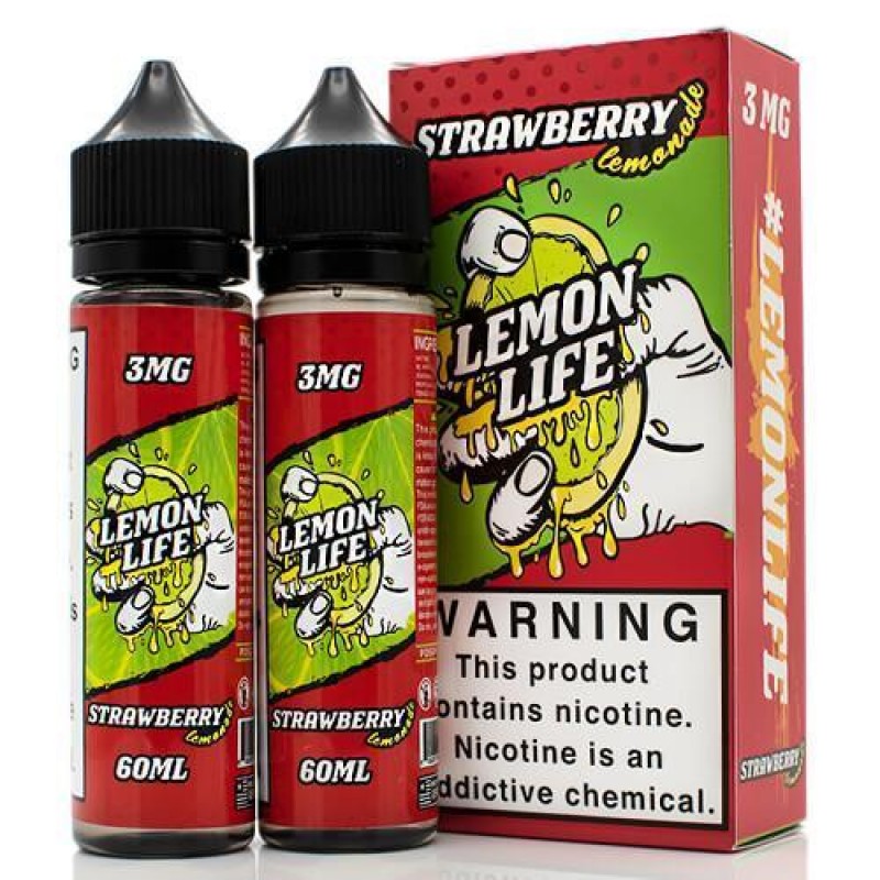 Strawberry Lemonade by Lemon Life E-Liquid 120ml