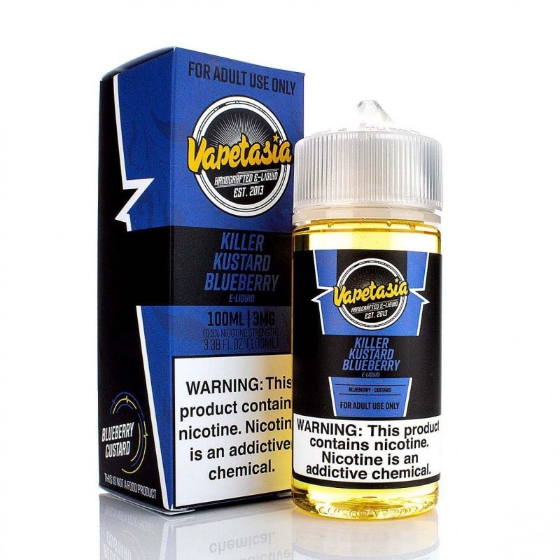 Killer Kustard Blueberry by Vapetasia 100ml