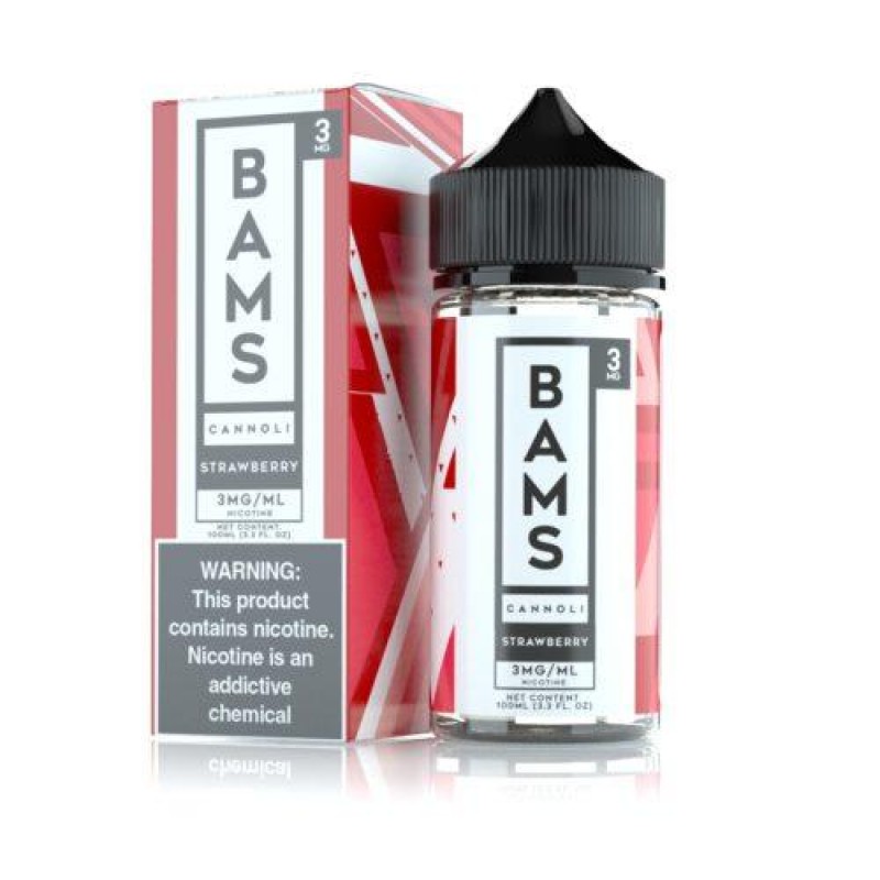 Strawberry Cannoli by Bam's Cannoli 100ml