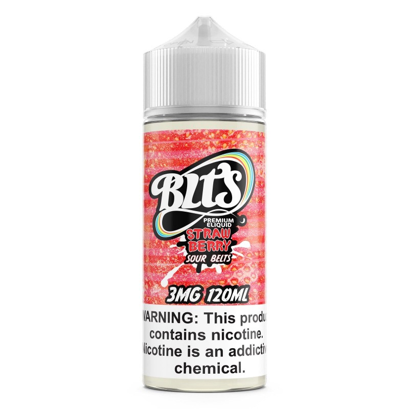 Strawberry Sour Belts by BLTS 120ml