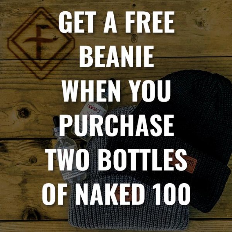 Free Naked Beanie Must Buy Two Naked Bottles