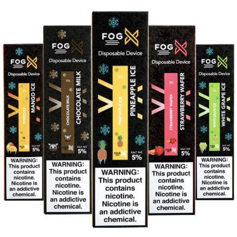 Fog X Disposable E-Cigs (Individual)