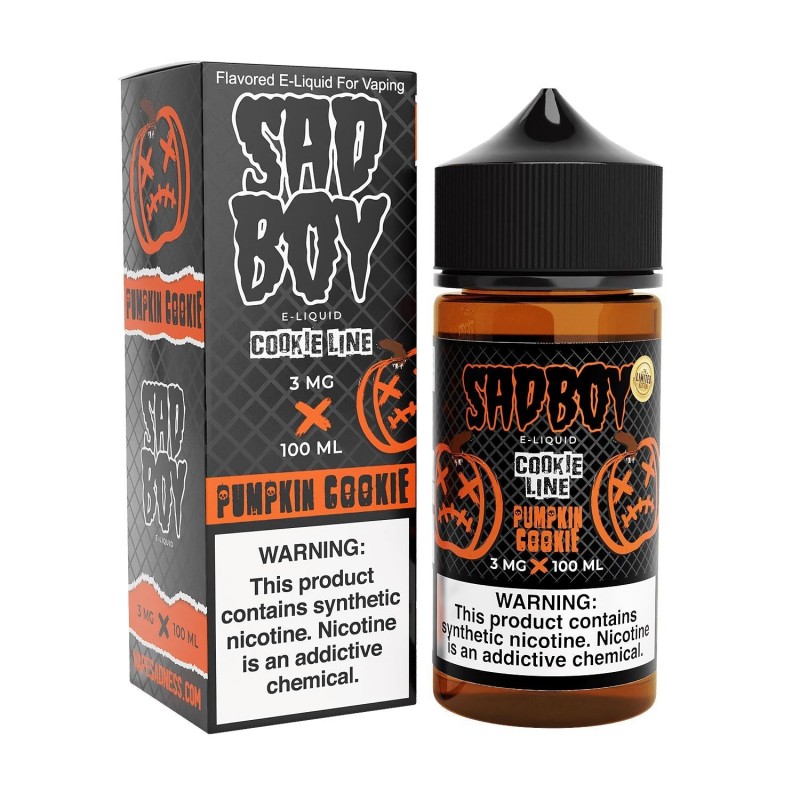 Pumpkin Cookie by Sadboy E-Liquid 100ml