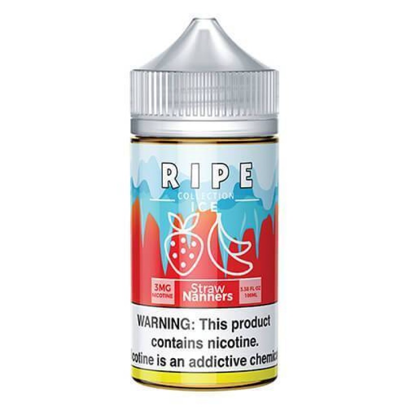 Straw Nanners On ICE by Ripe Collection 100ml