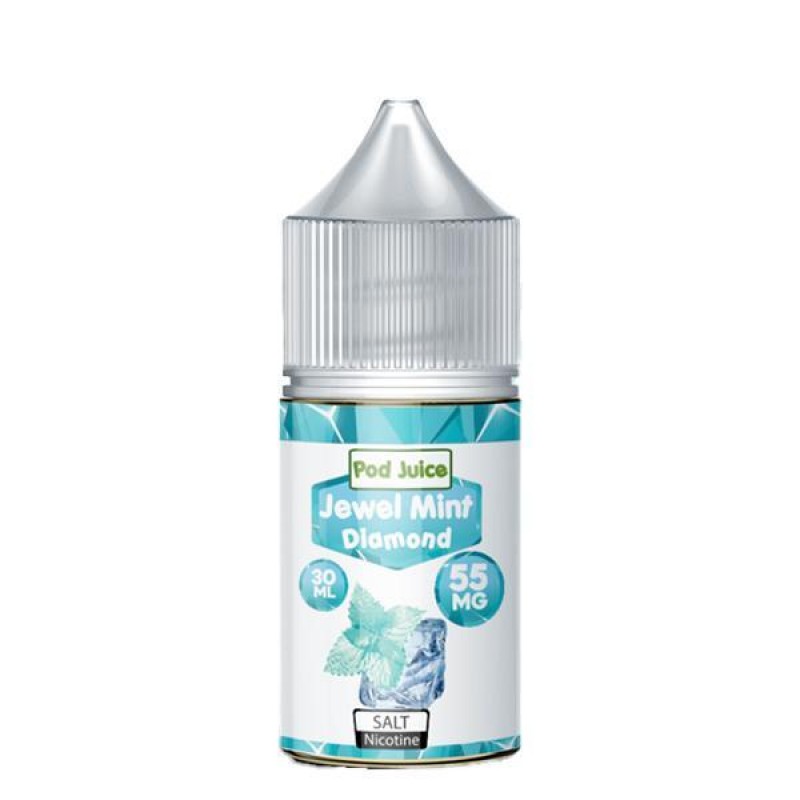 Jewel Mint Diamond (Unsweetened) Salt by Pod Juice...