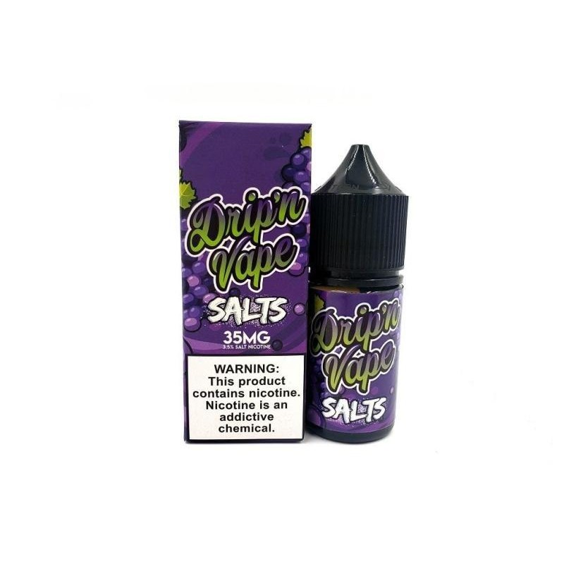 DRIP N VAPE SALTS | Grape It Up 30ML eLiquid