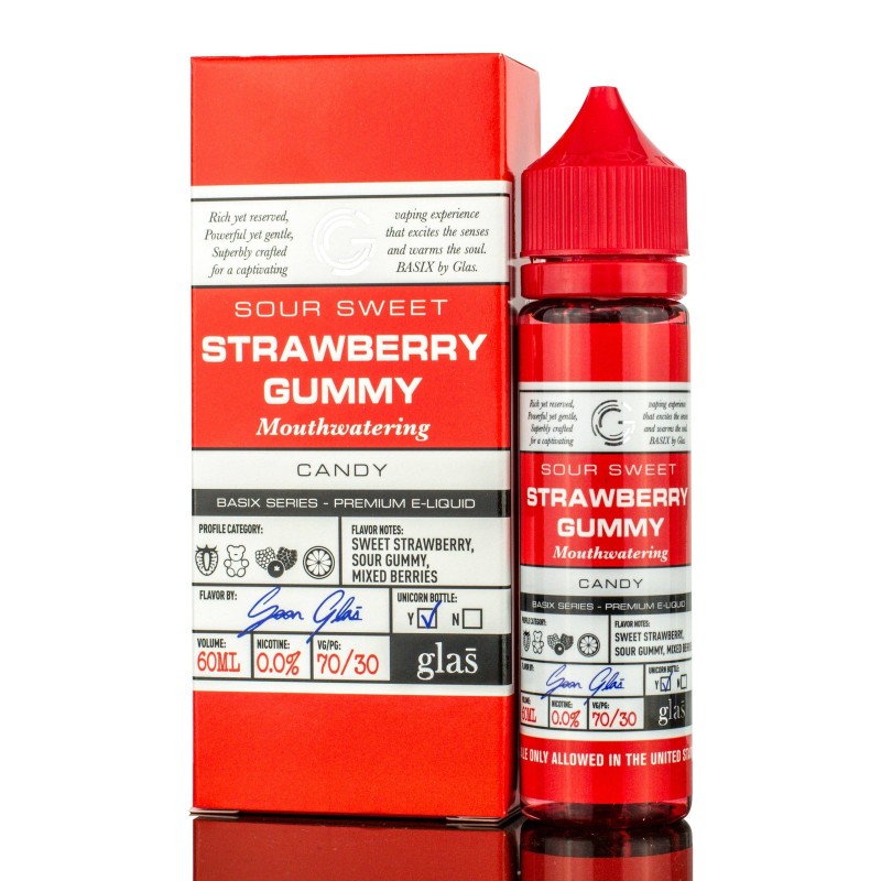 Strawberry Blast by Glas BSX Series 60ml