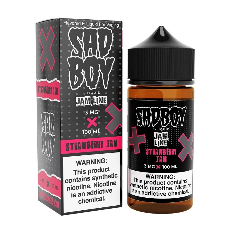 Strawberry Jam Cookie by Sadboy E-Liquid 100ml