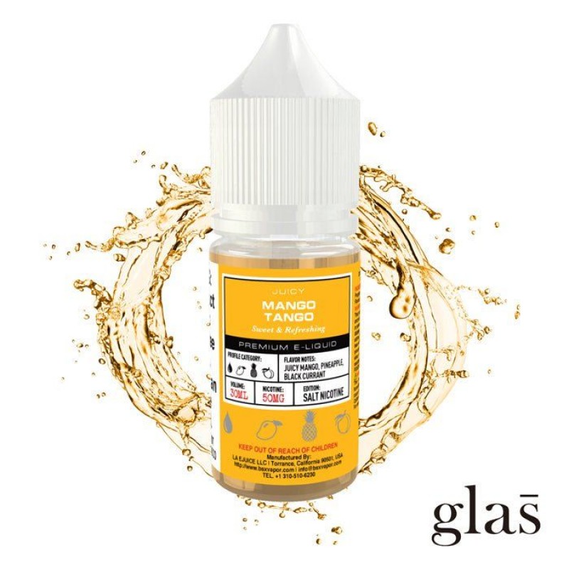 Mango Tango by Glas BSX Nic Salts 30ml