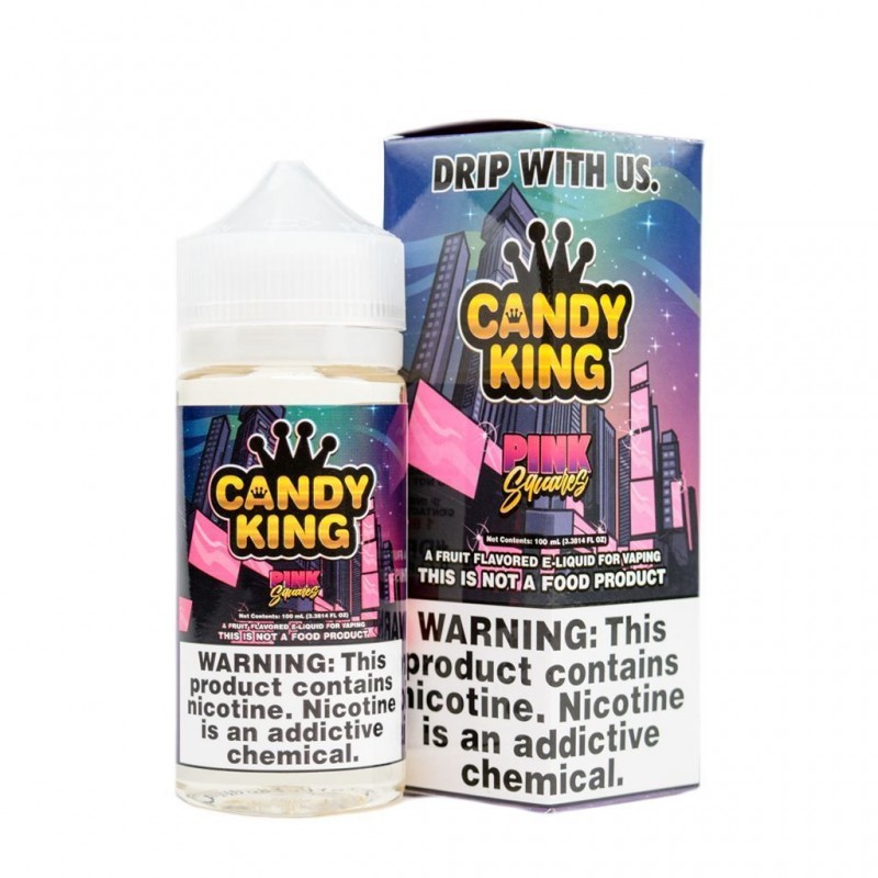 Pink Squares by Candy King 100ml