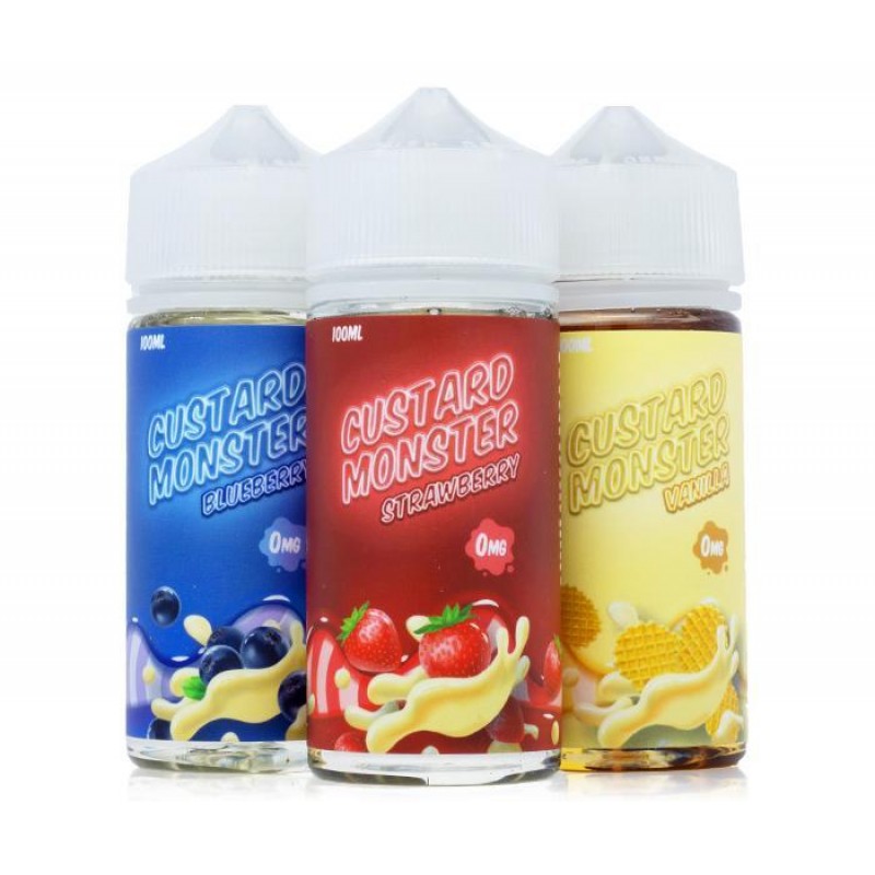 Strawberry Custard by Custard Monster 100ml