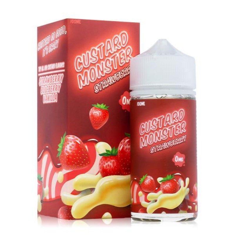 Strawberry Custard by Custard Monster 100ml