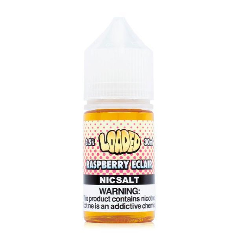 Raspberry Eclair by Loaded Nic Salt 30ml