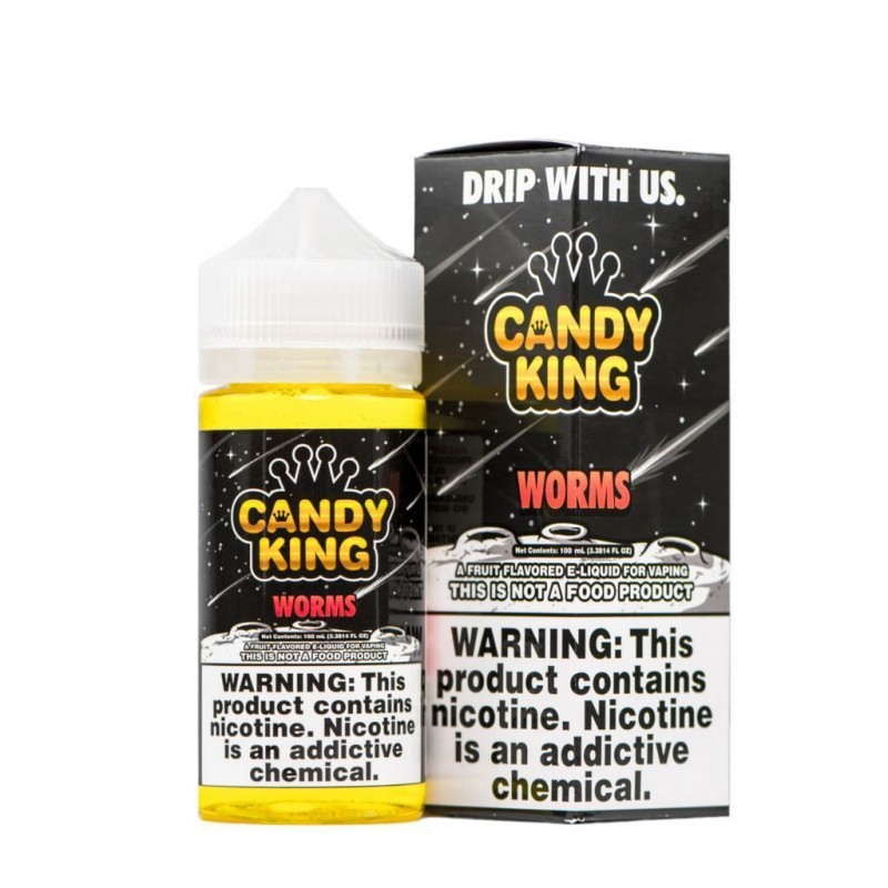 Sour Worms by Candy King 100ml