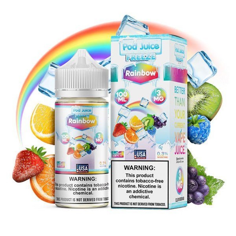 Rainbow Freeze by Pod Juice TFN Series 100mL