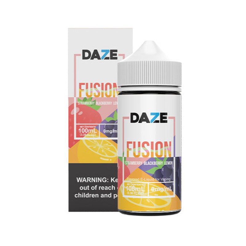 Strawberry Blackberry Lemon by 7Daze Fusion 100mL