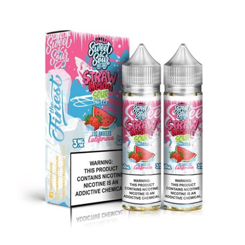 Straw Melon Sour On Ice by Finest Sweet & Sour 120ML