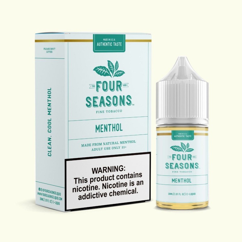 Menthol by Four Seasons Free Base 30ML