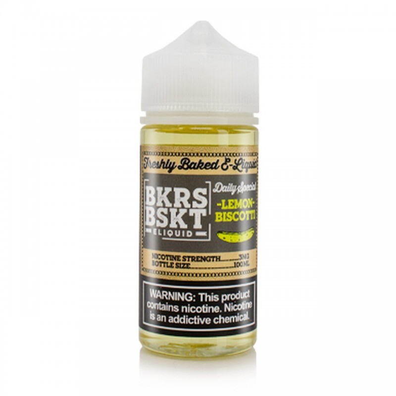 Lemon Biscotti by BKRS BSKT 100ml