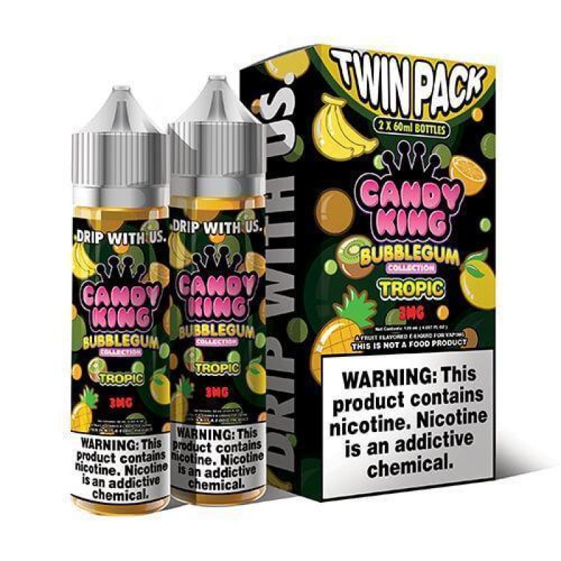 Tropic by Candy King Bubblegum 120ml