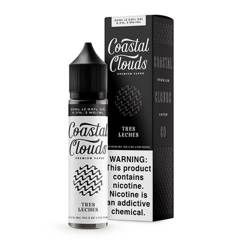 Tres Leches by Coastal Clouds E-Liquid 60ml