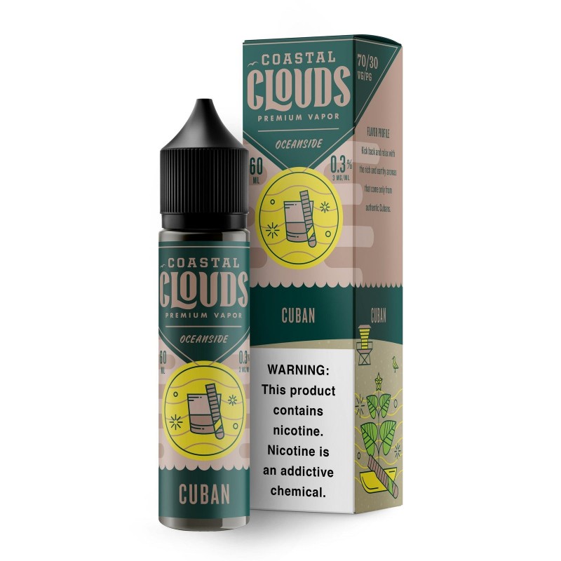 Tobacco by Coastal Clouds 60ml - (Cuban)