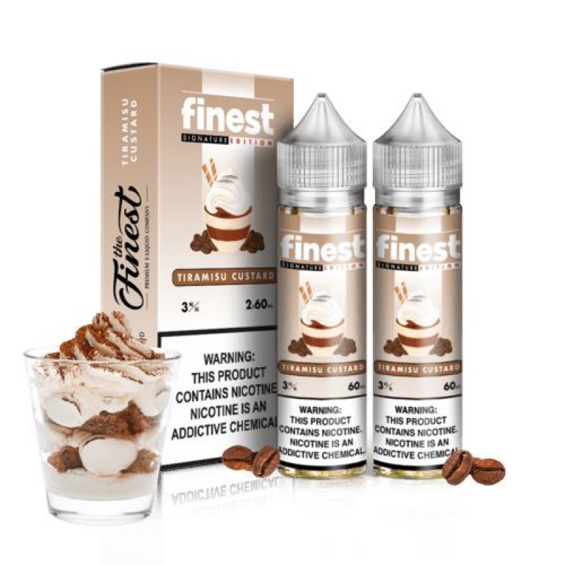 Tiramisu Custard by Finest Signature 120ML