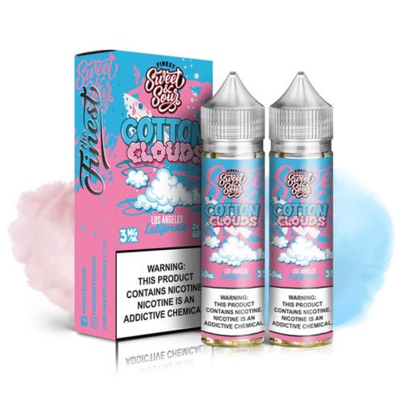 Cotton Clouds by Finest Sweet & Sour 120ml