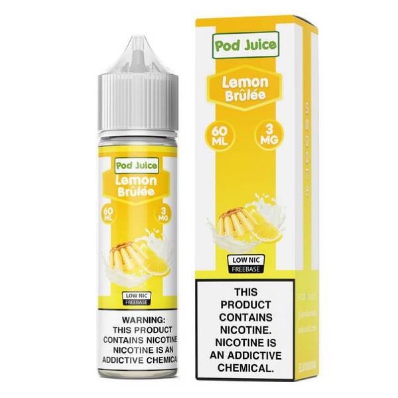 Lemon Brulee by Pod Juice 60ML