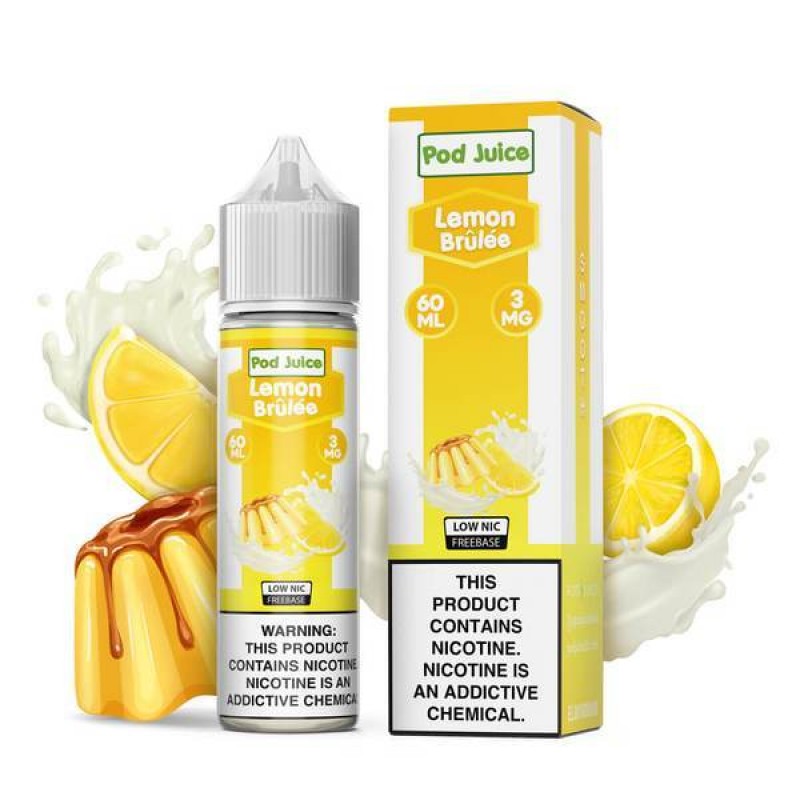 Lemon Brulee by Pod Juice 60ML