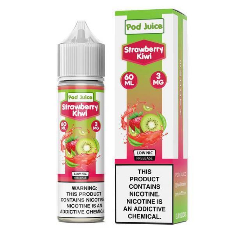 Strawberry Kiwi by Pod Juice 60mL