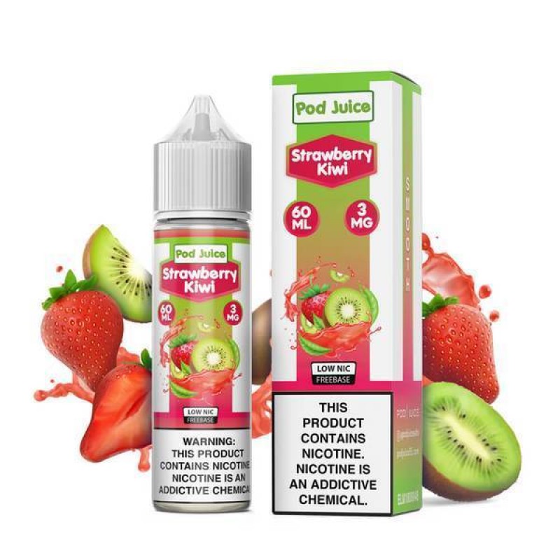 Strawberry Kiwi by Pod Juice 60mL