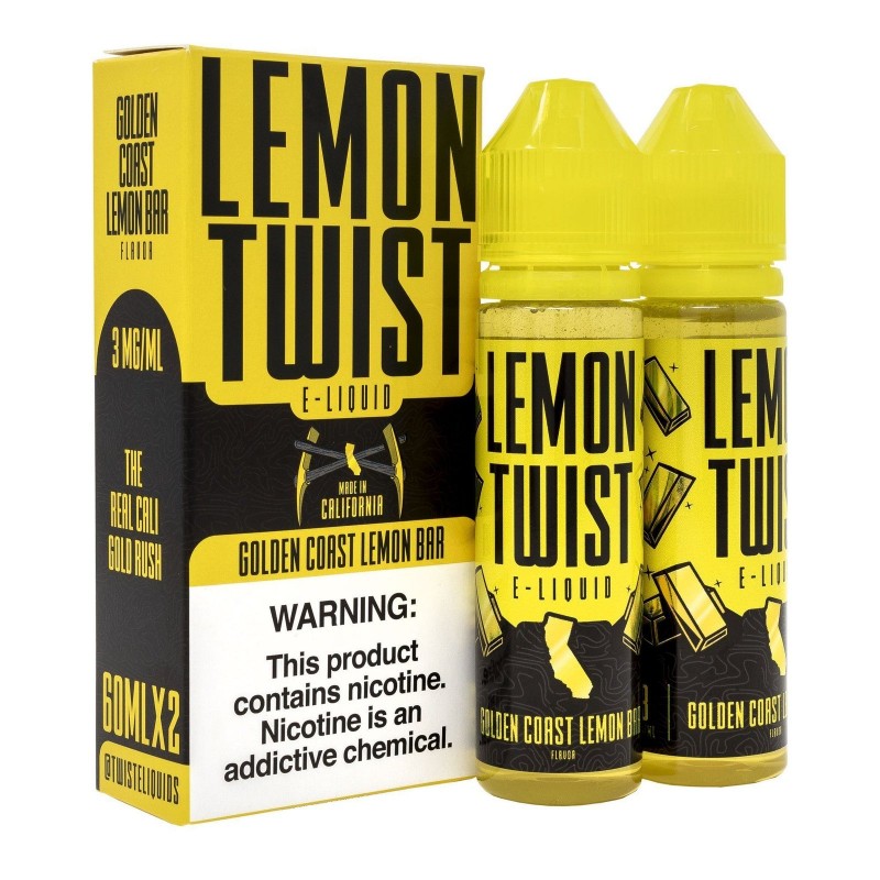 TWIST | Golden Coast Lemon Bar 120ML eLiquid