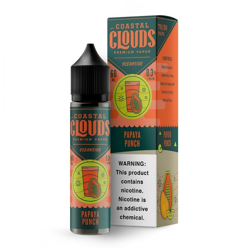 Tropical Lemonade by Coastal Clouds 60ml - (Papaya Punch)