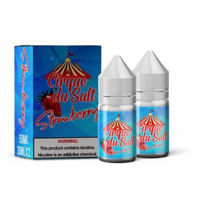 CIRQUE DU SALT | Strawberry 2X30ML eLiquid