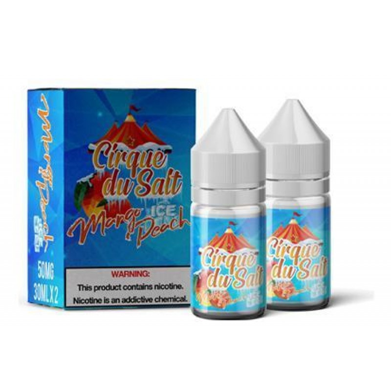 CIRQUE DU SALT | Mango Peach Ice 2X30ML eLiquid