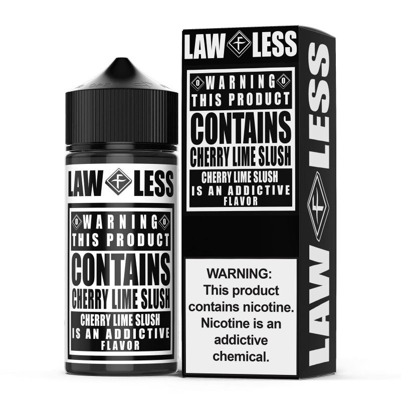 Cherry Lime Slush by Flawless Warning E-Liquid 100...