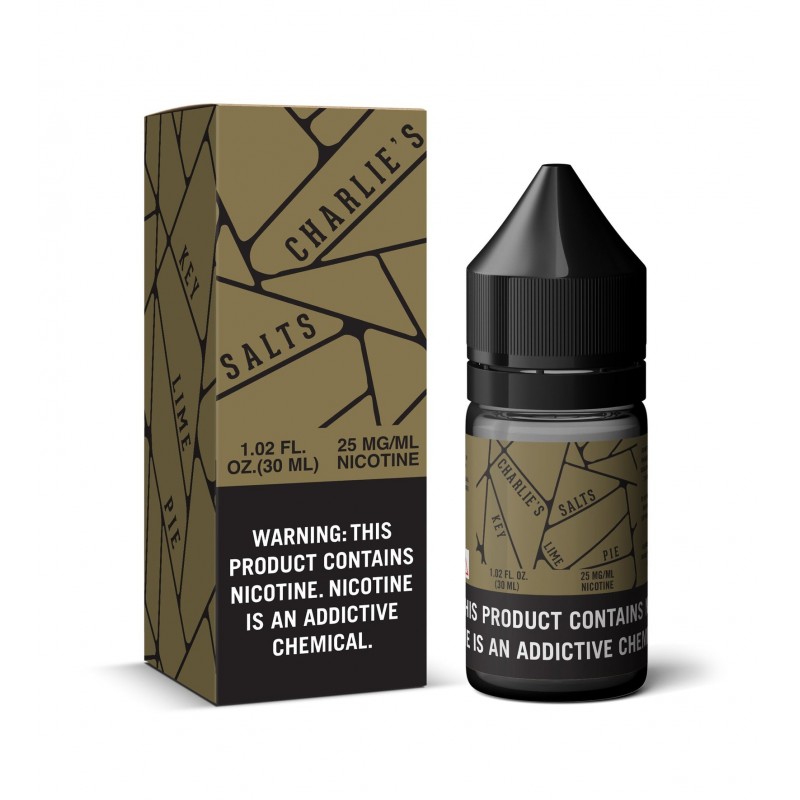 CHARLIE'S SALTS | Gold - Key Lime Pie 30ML eLi...