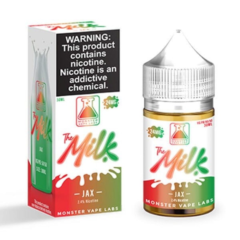 Jax by The Milk Tobacco-Free Nicotine Salt 30ml