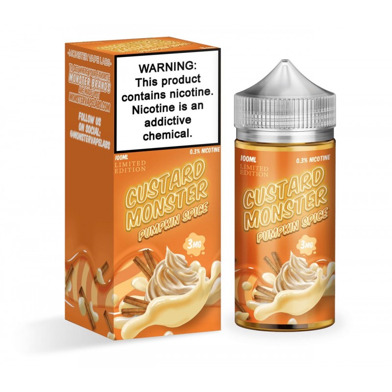 Pumpkin Spice by Custard Monster 100mL